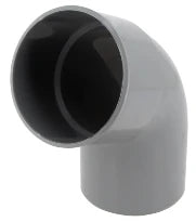 NICOLL bocht mof/spie 67°30 90mm