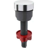 Franke Acces Bouton rotatif rond inox look