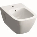 Bidet suspendu Geberit Renova Plan forme semi-fermée - T 54cm - Trop-plein Visible - Blanc