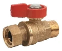 Giacomini  R254P-1 Vanne A sphère.1/2Mxcal.1/2 F.Bleu 1 Bleu 1/2"M X 1/2"