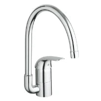 Grohe Euroeco New mitigeur cuisine bec haut - chromé