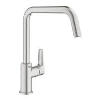Grohe Eurosmart 2021 mitigeur évier bec - supersteel