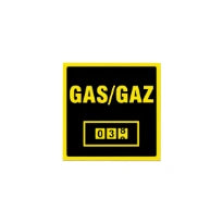 Dimex Acces picto PVC gaz