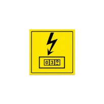 Dimex Acces picto PVC électricité