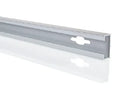HUPPE AC Profilé d'élargissement de 15mm 2000 argent mat