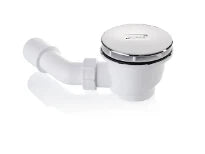 Huppe 7 vidage  CM chromé 0,6l/sec siphon + couvercle
