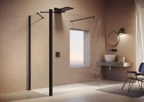 HUPPE SD SolvaPro TG carré Modèle Walk-In 2 G sur com 7T2481 Black Edition 322