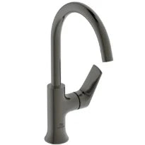 Ideal Standard La Dolce Vita mitigeur lavao bec haut sans vidage - Gun Metal