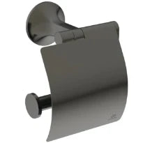 Ideal Standard La Dolce Vita porte-rouleau avec couvercle - Gun Metal