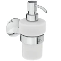 Ideal Standard La Dolce Vita distributeur de savon verre blanc - Chroom