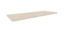 Procasa Klaire top - HPL plan vasque  1300 x 460 x 18 mm - sans découpe - Suave
