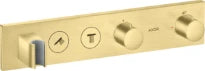 Axor ShowerControl set de finition laiton brossé