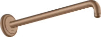 BRAS DE DOUCHE AXOR CLASSIC 39 - brushed red gold