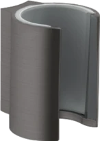 PORTE-DOUCHE AXOR STARCK PORTER brushed black chrome