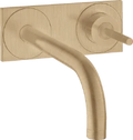MELANGEUR DE LAVABO A ENCASTRER AXOR UNO 2 brushed bronze