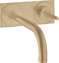 MELANGEUR DE LAVABO A ENCASTRER AXOR UNO 2 brushed bronze