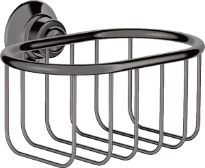 COUPE-SAVON AXOR MONTREUX polished black chrome