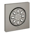 Grohe Rainshower Aqua 75x75 douchette latér. 3,3l - Brushed Hard Graphite