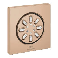 Grohe Rainshower Aqua 75x75 douchette latér. 3,3l - Brushed Warm Sunset