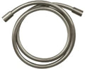 Gessi Technical Accessories ngranaggio Flexible Cromalux avec raccord 1/2” conique, longueur 2,00 m. Finox nickel brossé