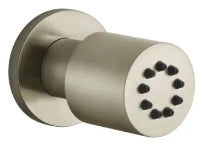 Gessi Ingranaggio Douchette latérale orientable. Finox nickel brossé