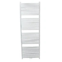 Procasa Caldo Squaro sèche-serviette à tubes carrés - 1800x600mm - 1095W - raccordement en bas - RAL 9016 blanc signalisation