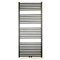 Procasa Caldo Squaro sèche-serviette à tubes carrés - 1400x600mm - 744W - raccordement en bas - gris mat