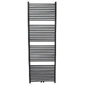 Procasa Caldo Squaro sèche-serviette à tubes carrés - 1800x600mm - 1095W - raccordement en bas - gris mat