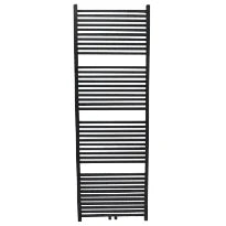 Procasa Caldo Squaro sèche-serviette à tubes carrés - 1800x600mm - 1095W - raccordement en bas - gris mat