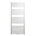 Procasa Caldo Squaro sèche-serviette à tubes carrés - 1400x600mm - 744W - raccordement en bas - RAL 9016 blanc signalisation