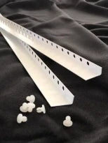 Procasa Luceo + Sensus finition latérale pour panneau infrarouge 1185 mm (set - de 2pcs) - blanc