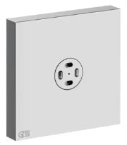 GESSI Rettangolo Shower Douchette latérale avec jet de brumisation. chromé