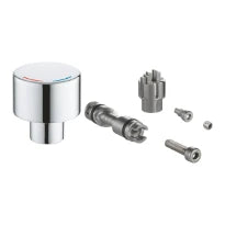 Grohe WSS poignée de sélection de la température - chromé