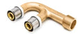 RIIFO Multi raccordement en U pour robinet mélangeur 20 x 20 x R1/2"M