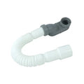 Procasa Caballo siphone extra plat 6/4 x 40 mm - avec flexible 40 x 1000 mm