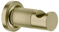 GESSI Inciso Accessories Patère. Brushed Brass PVD