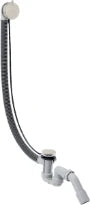 Hansgrohe Axor Flexaplus S set complet garniture de vidage et trop-plein pour baignoire spéciale - Brushed Stainless Steel