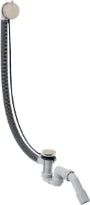 Hansgrohe Axor Flexaplus S set complet garniture de vidage et trop-plein pour baignoire spéciale - Brushed Nickel