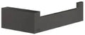 GESSI Rettangolo Accessories Porte-papier mural horizontal ou vertical. Black Metal Brossé PVD