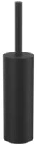 GESSI Rilievo Accessories Porte-balayette à poser. Noir XL