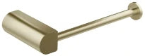 GESSI Rilievo Accessories Porte-papier mural horizontal ou vertical. Brushed Brass PVD