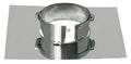 Ubbink Rolux 4G inox schouwbevestiging voor flexibel diam 80mm