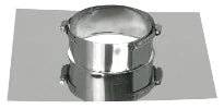 Ubbink Rolux 4G inox schouwbevestiging voor flexibel diam 80mm