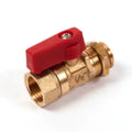 Comap 643 vanne à bille 1/2 x 1/2 - rouge