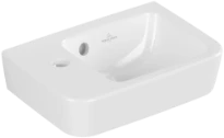 Villeroy & Boch O.Novo lave-mains compact 360 x 250 mm - blanc - avec trou de robinet gauche - avec trop-plein