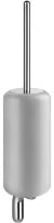 GESSI Goccia Accessories Porte-balayette mural en GRES blanc. chromé