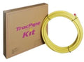 TracPipe PLT kit conduit de gaz flexible en inox 28 mm (rouleau 15m) - jaune - avec tape silicone - prix par boîte