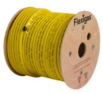 Flexigas PLT conduit de gaz flexible en inox 22 mm (rouleau 400m) - jaune - prix au mètre