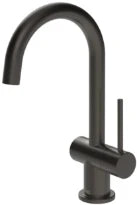 Gessi Pillar Taps Robinet à bec pivotant Black Metal Brossé PVD