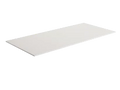 Procasa Klaire solid tablet 1400 x 460 x 9 mm - blanc mat - recoupable - sans trous